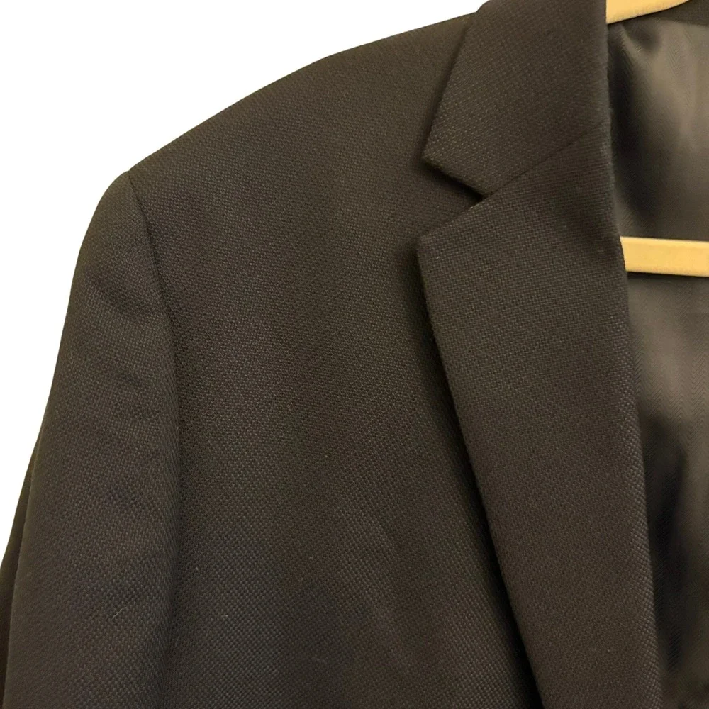 Reda Joseph Abboud Navy Blue Blazer Mens Suit Jacket Business Career Sz 50R